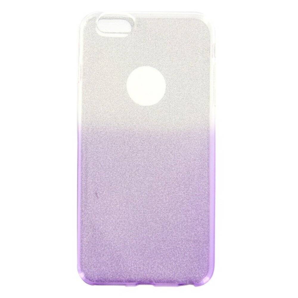 TPU Handyhülle für iPhone 6 6S Plus Violett Schutz Tasche