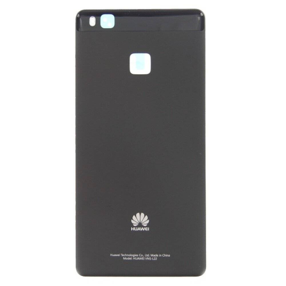 für Huawei P9 Lite Akkufachdeckel Backcover schwarz Kameraglas Rückseite