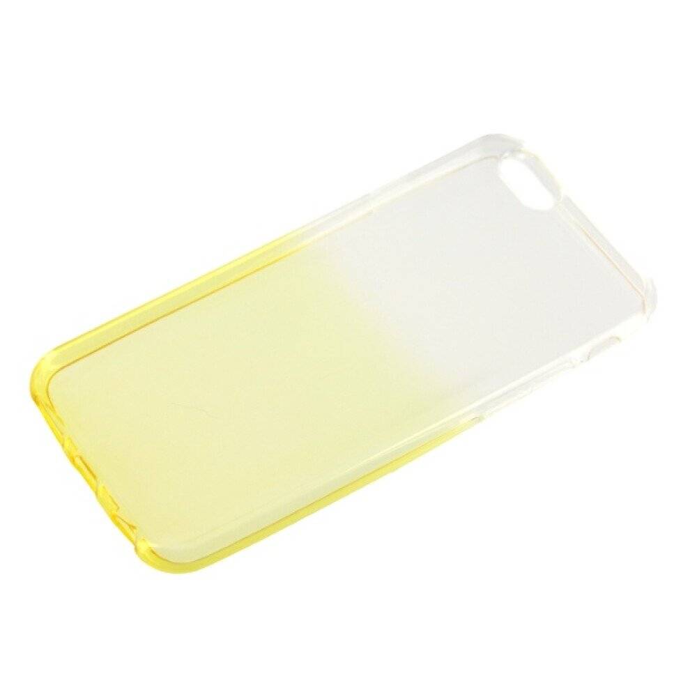 TPU Handyhülle für iPhone 6 6S gelb Schutz Tasche