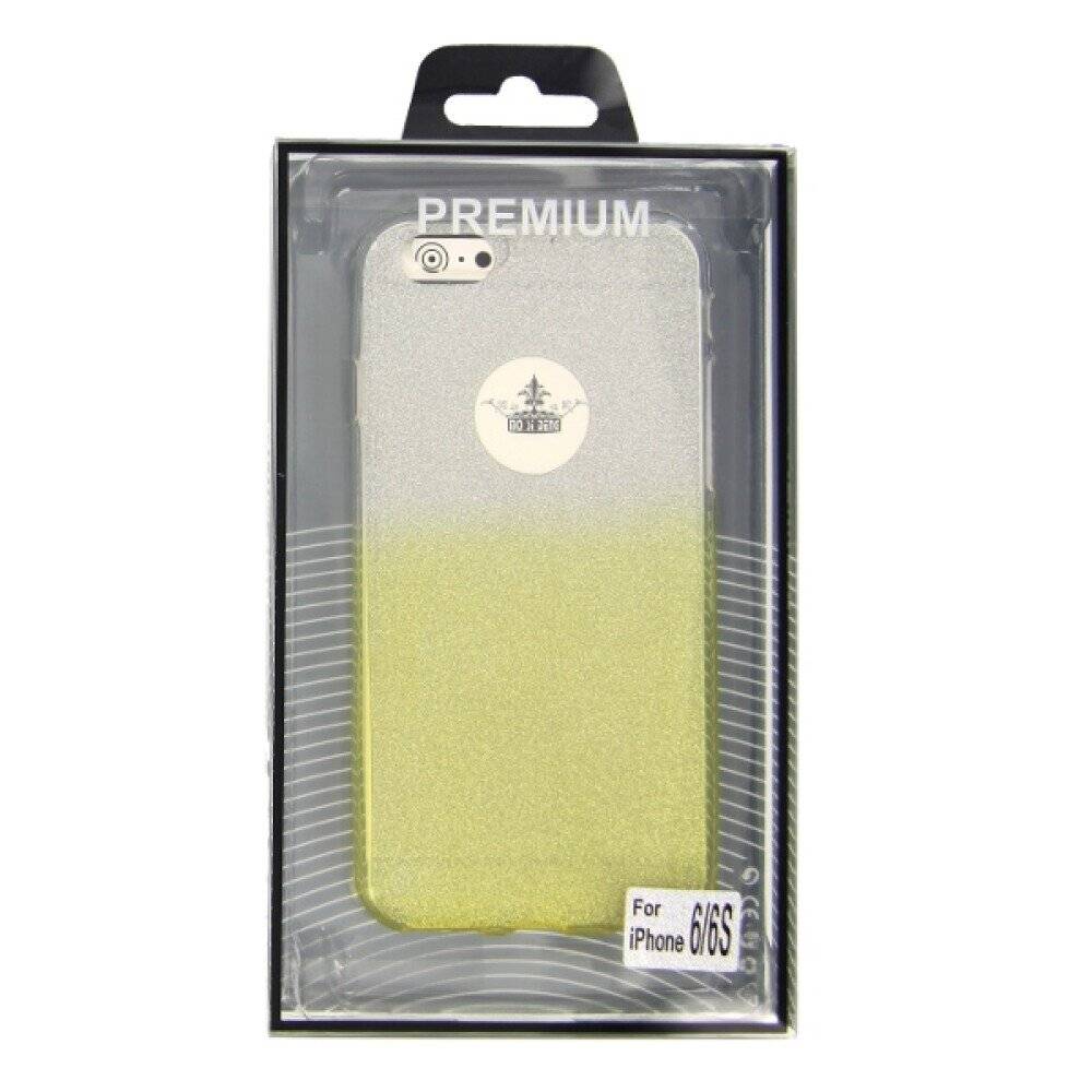 TPU Handyhülle für iPhone 6 6S gelb Schutz Tasche