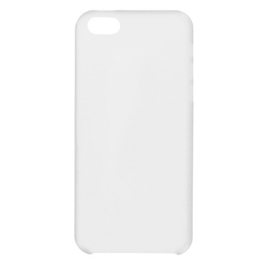 Ultradünne TPU Handyhülle für iPhone 5c Transparent Weiß Schutz Case