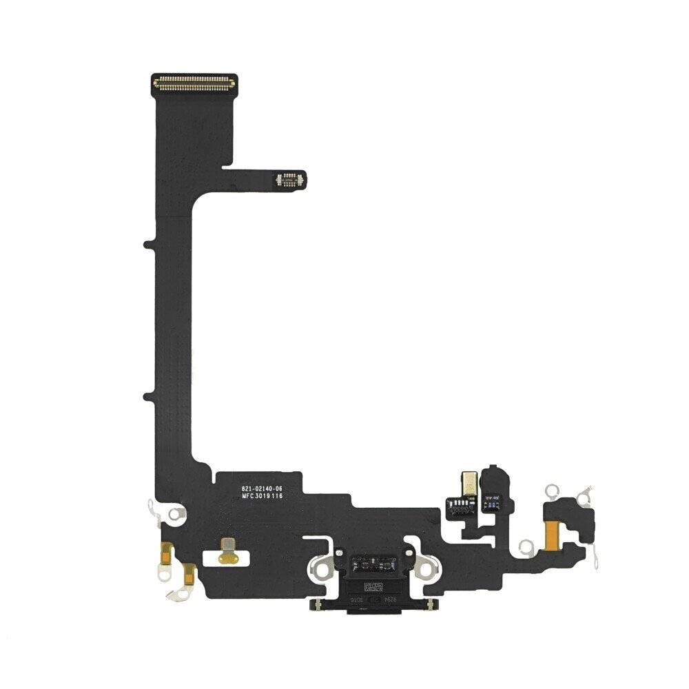 Ladebuchse für iPhone 11 Pro Silber Dock Connector Flex Ersatz