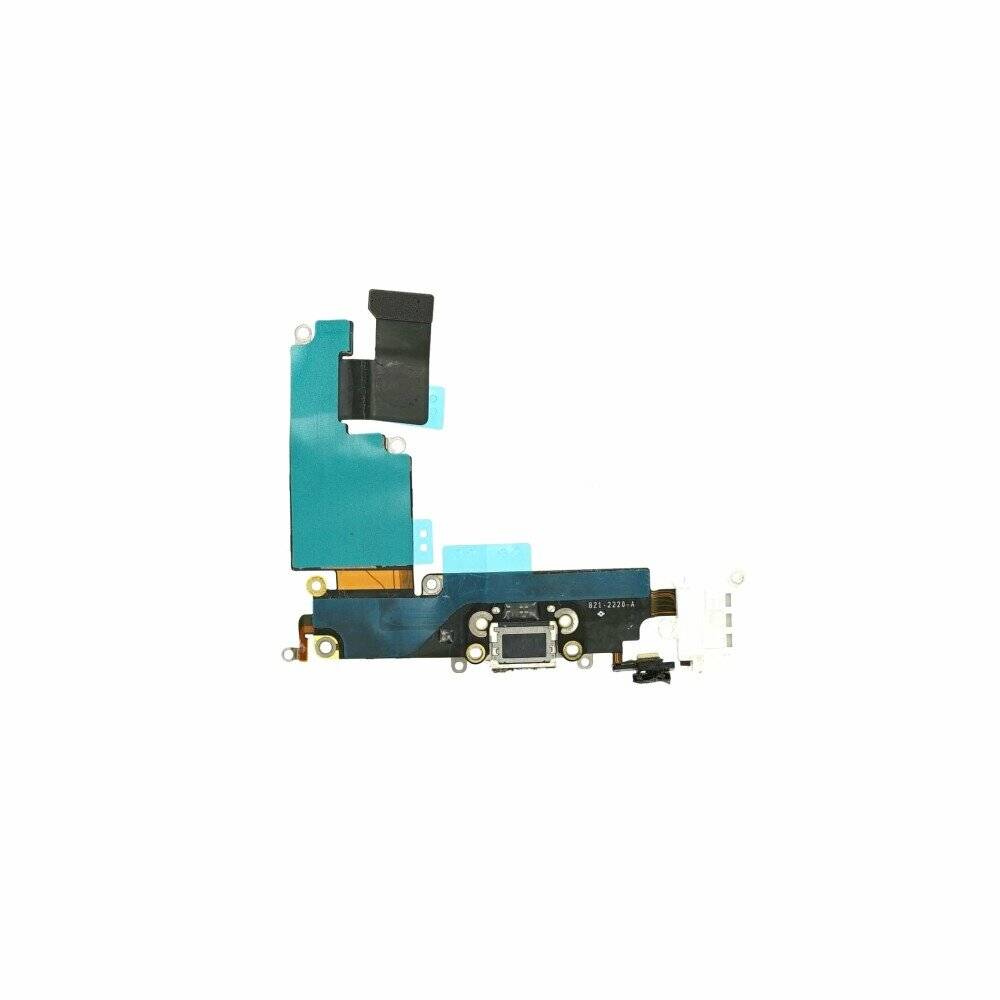 Ladebuchse für iPhone 6 Plus Weiß Flex Ersatz