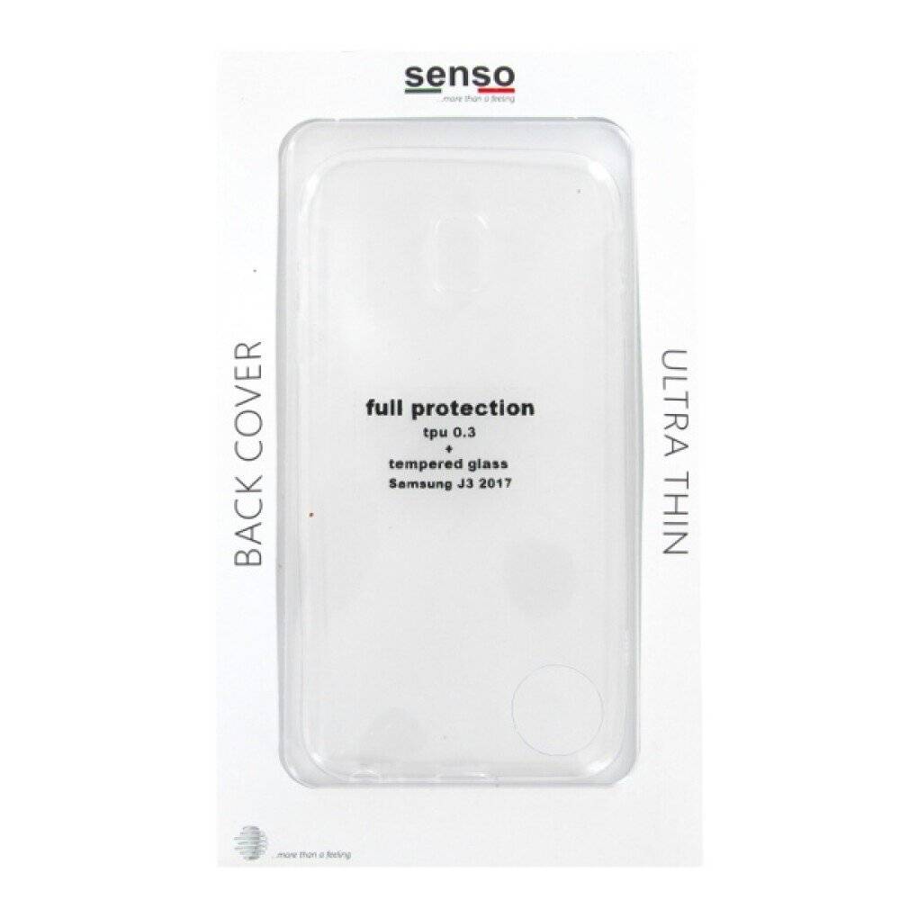 Bumper Handyhülle für Samsung Galaxy J3 2017 Schwarz Schutz Case SEFPSAMJ3-7TR