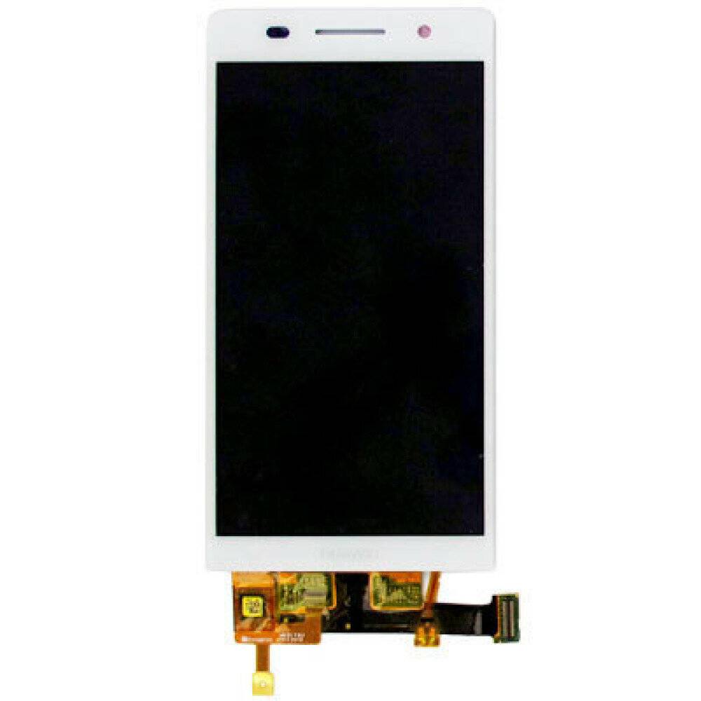 Display für Huawei Ascend P6 LCD Weiß Touch Bildschirm