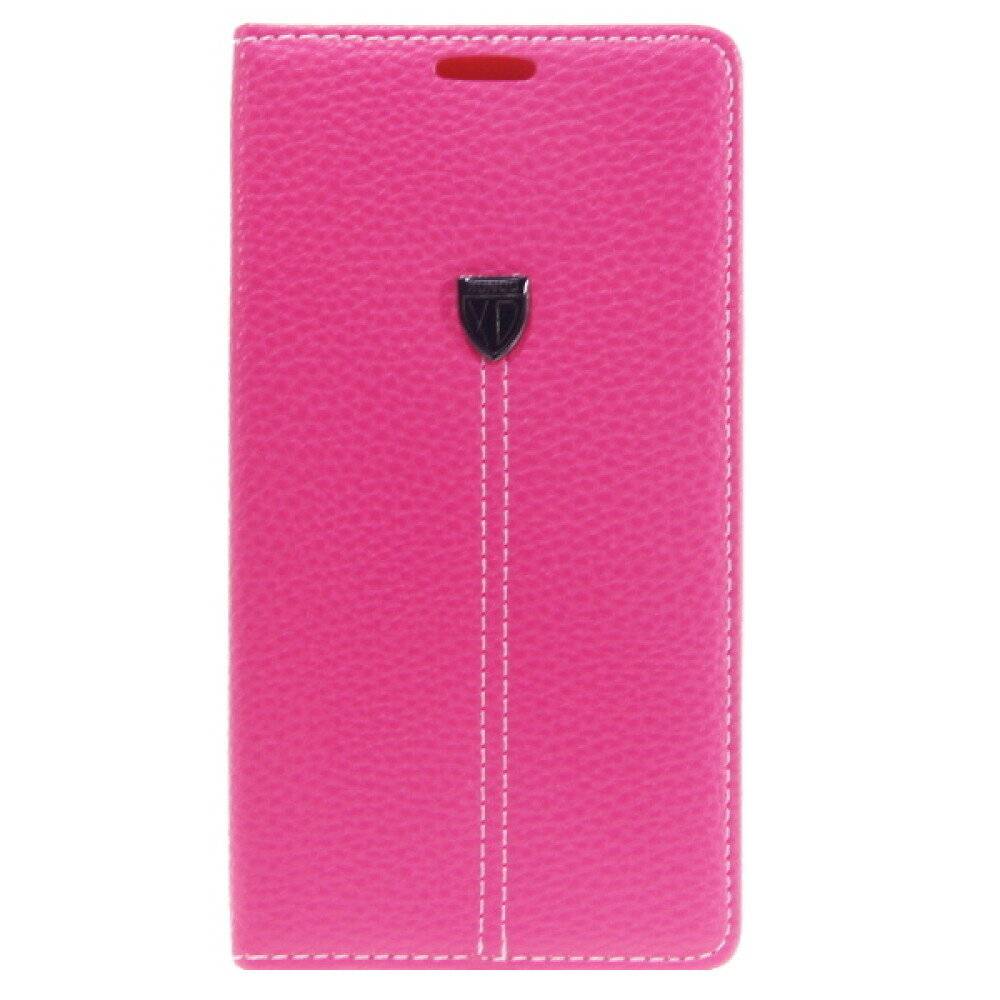 Book Case Handyhülle für Samsung Galaxy A3 Pink Schutz Cover