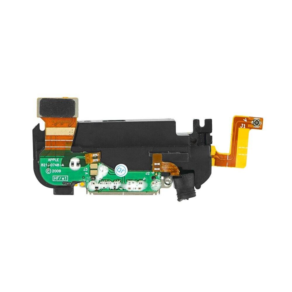 Ladebuchse für iPhone 3GS Schwarz Dock Connector Flex Ersatz