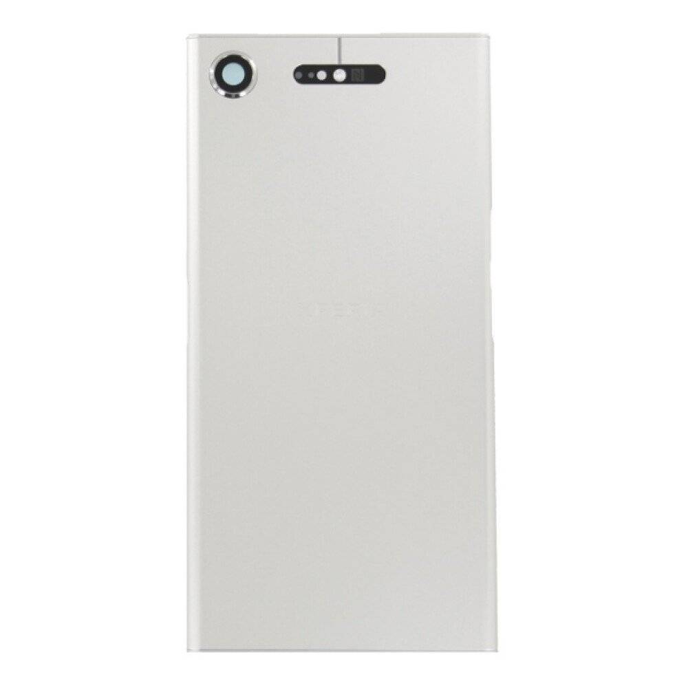 Original für Sony Xperia XZ1 G8341 Akkudeckel Backcover Silber 1310-1048