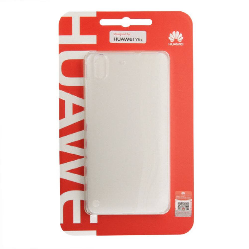 Original Handyhülle für Huawei Y6 II Transparent Schutz Case 51991653