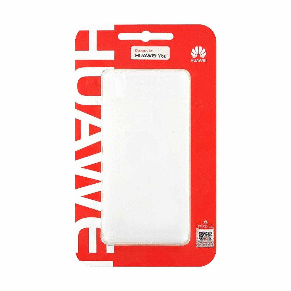 Original Handyhülle für Huawei Y6 II Transparent Schutz Case 51991653