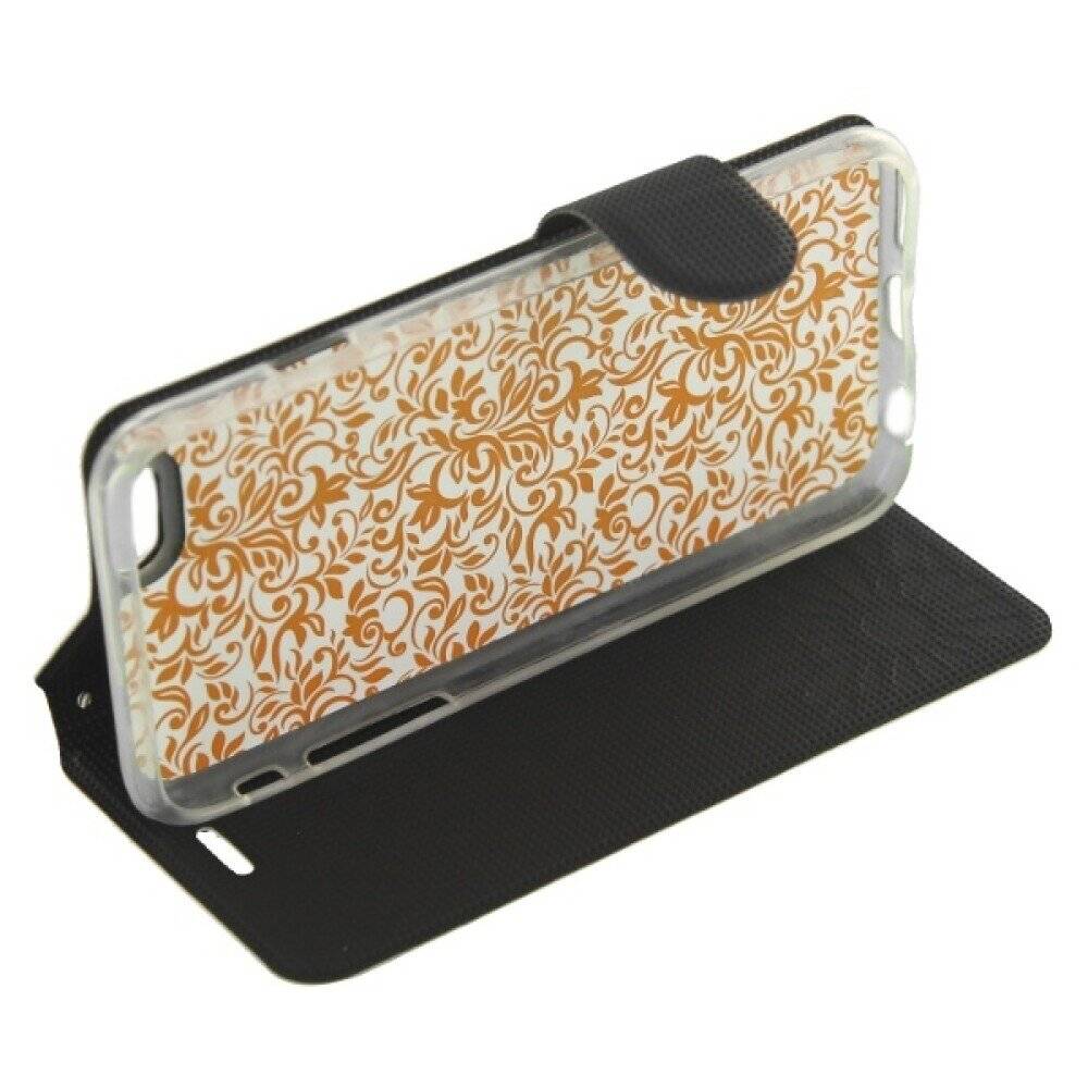 Book Case Handyhülle für iPhone 6 Weiß Schutz Tasche