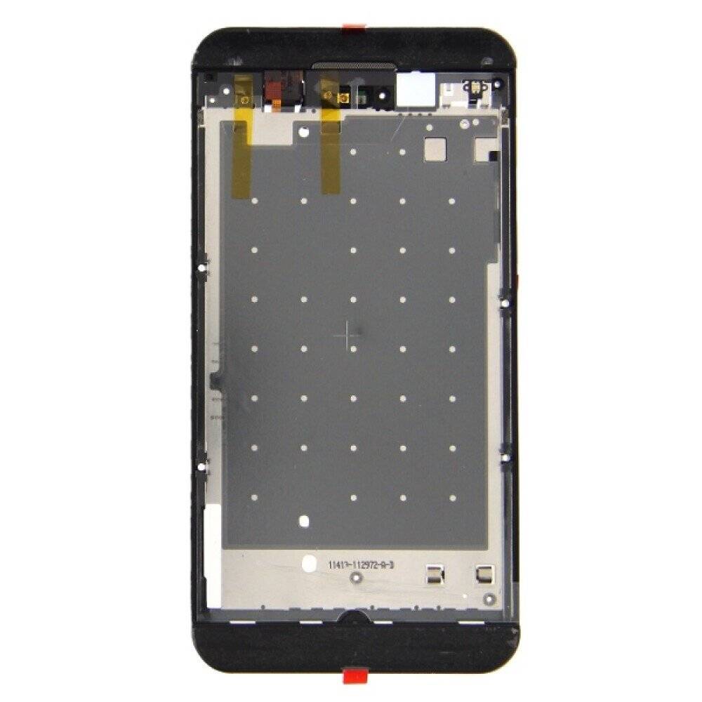 BlackBerry Z10 STL100-1 Front Cover Schwarz Rahmen