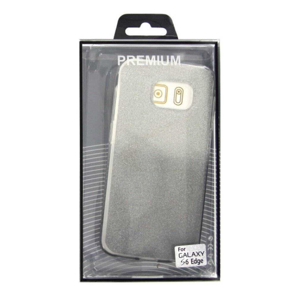 TPU Handyhülle für Samsung Galaxy S6 Edge Schwarz