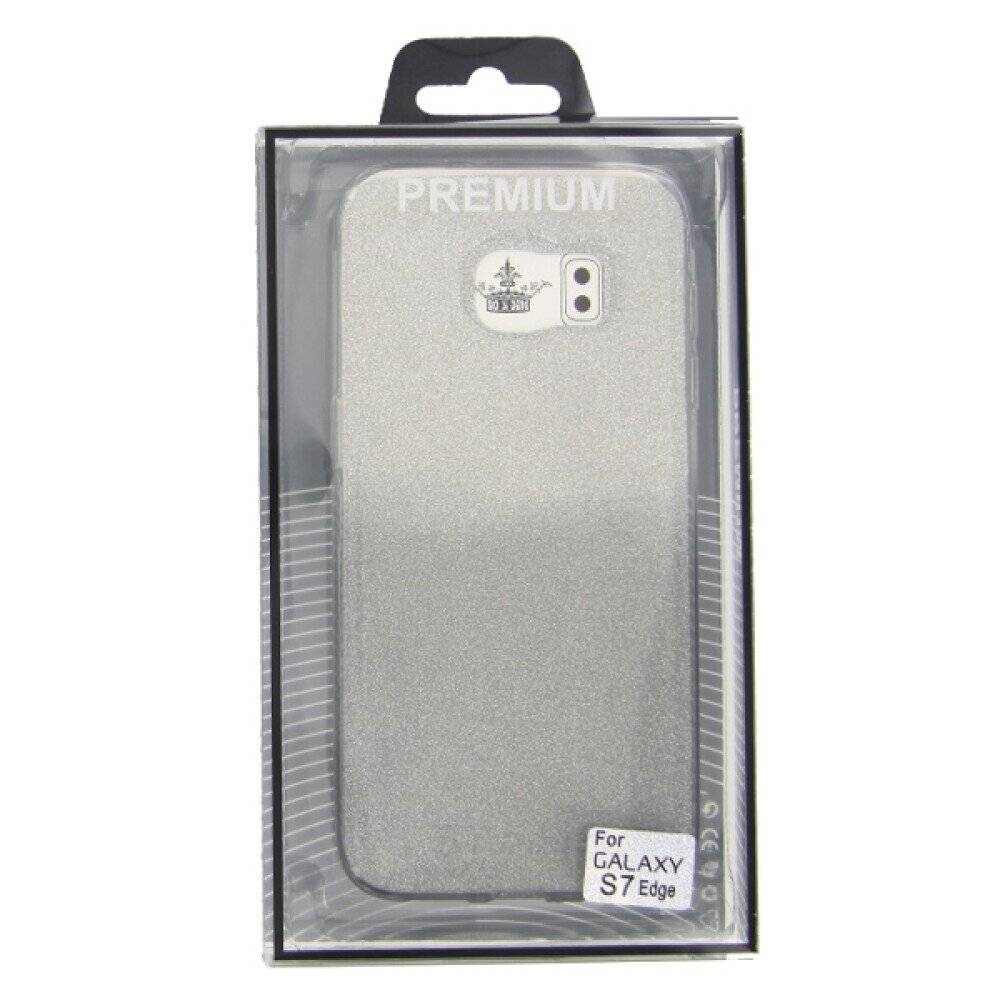 TPU Handyhülle für Samsung Galaxy S7 Edge Schwarz Schutzhülle Tasche