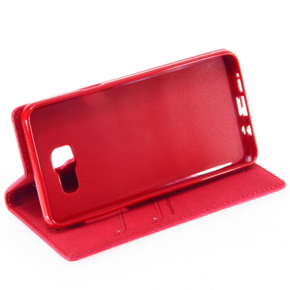 Book Case Handyhülle für Samsung Galaxy A5 2016 Pink Schutz 4250710571130