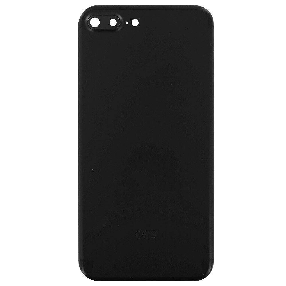 Ersatz iPhone 7 Plus Rückseite Abdeckmatte Schwarz