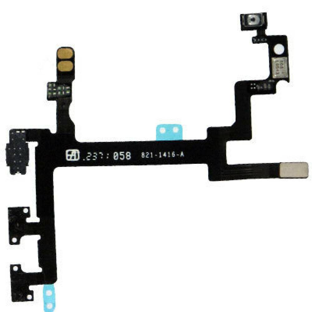 Powertaste und Mute-Switchkabel für iPhone 5