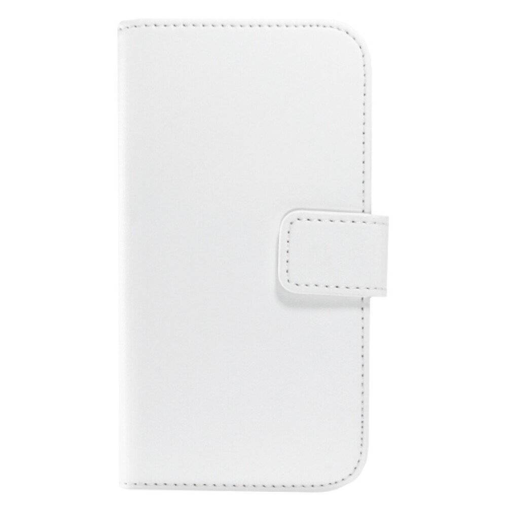Leder Handyhülle für Samsung Galaxy S4 Weiß 4250710503797