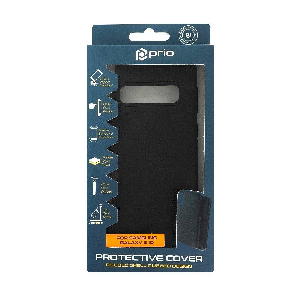 Prio Schutzhülle für Samsung S10 schwarz
