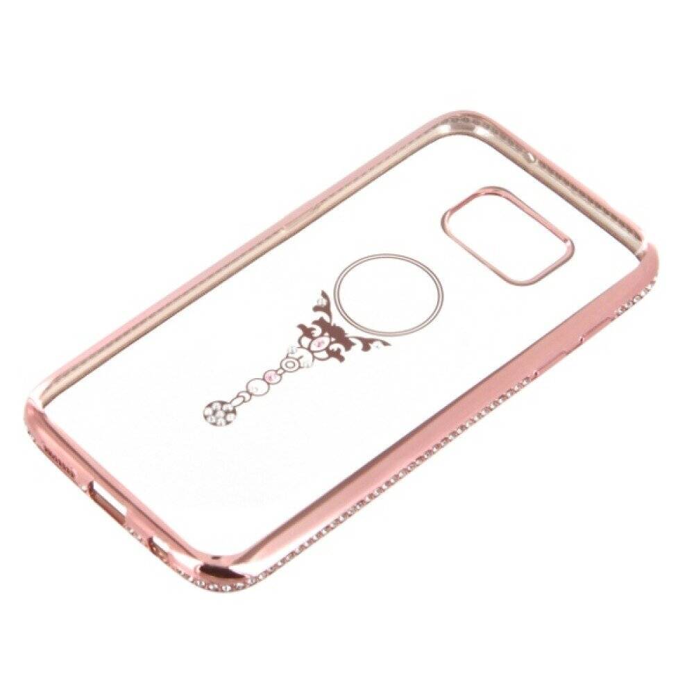 TPU Handyhülle für Samsung Galaxy S7 Roségold - Handy Tasche Schutz
