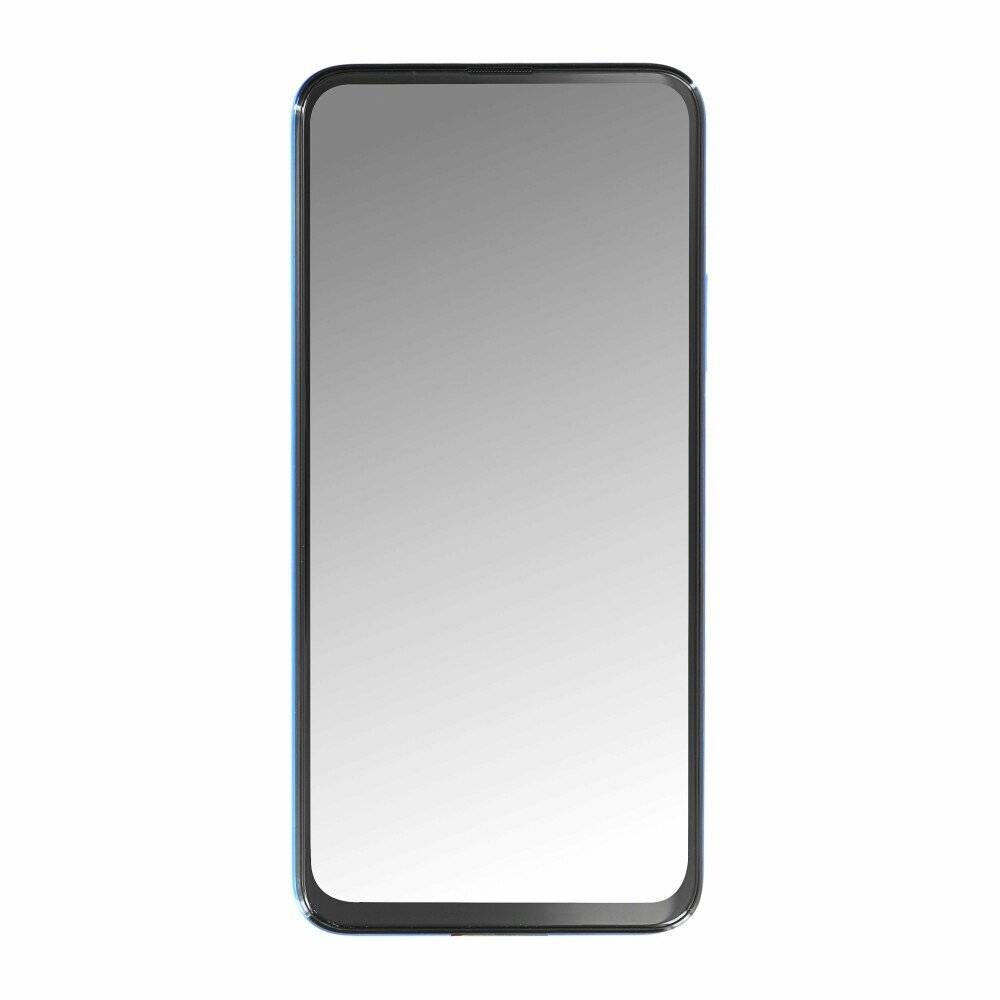 Displayeinheit + Rahmen für Huawei P Smart Z sapphire blau