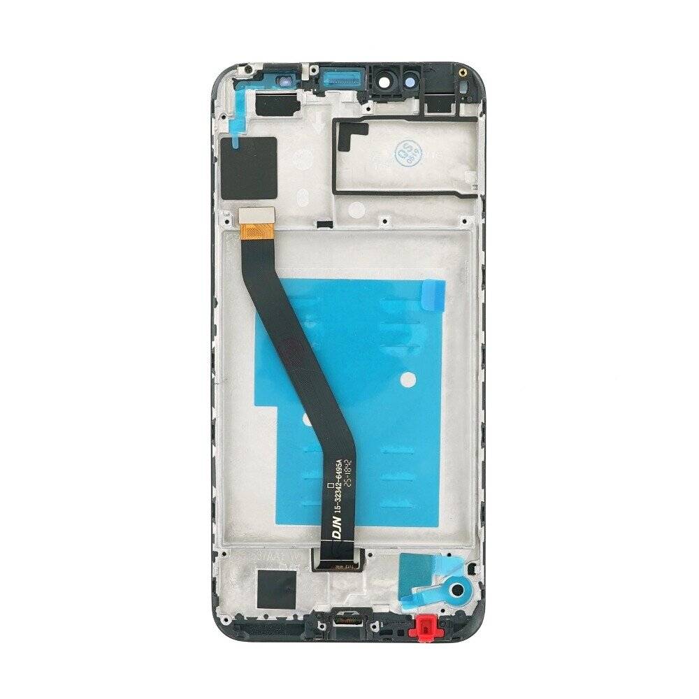 Display für Huawei Y6 2018 LCD + Rahmen Blau Bildschirm Touch