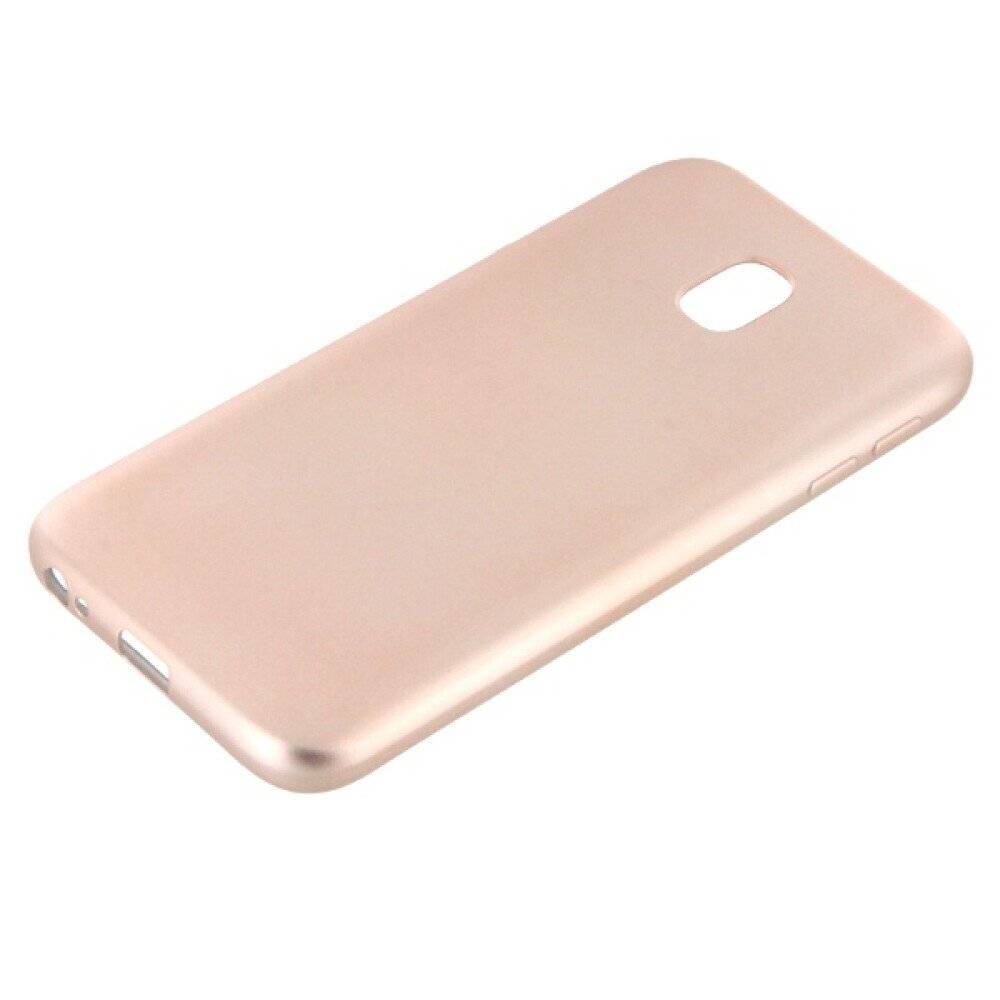 Original TPU Handyhülle für Samsung Galaxy J3 2017 Gold Case 8283