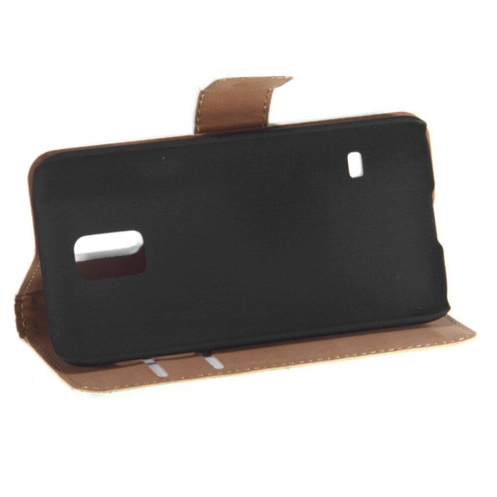 Lederhülle Handyhülle für Samsung Galaxy S5 mini Weiß Tasche Schutz