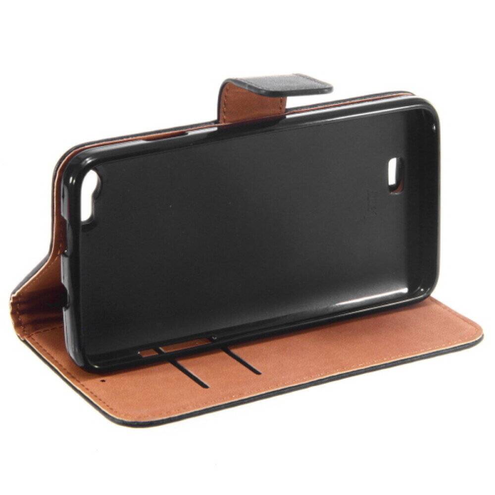 Schlanke Hülle / Case / Gehäuse / Tasche für Wiko Lenny – schwarz