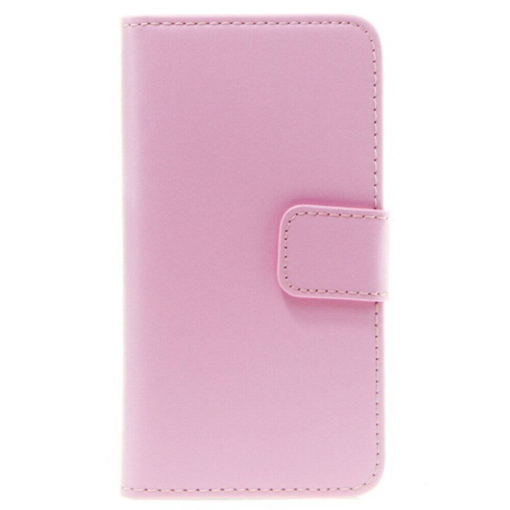 Slim Leder Handyhülle für iPhone 6 Plus Pink 4250710556335