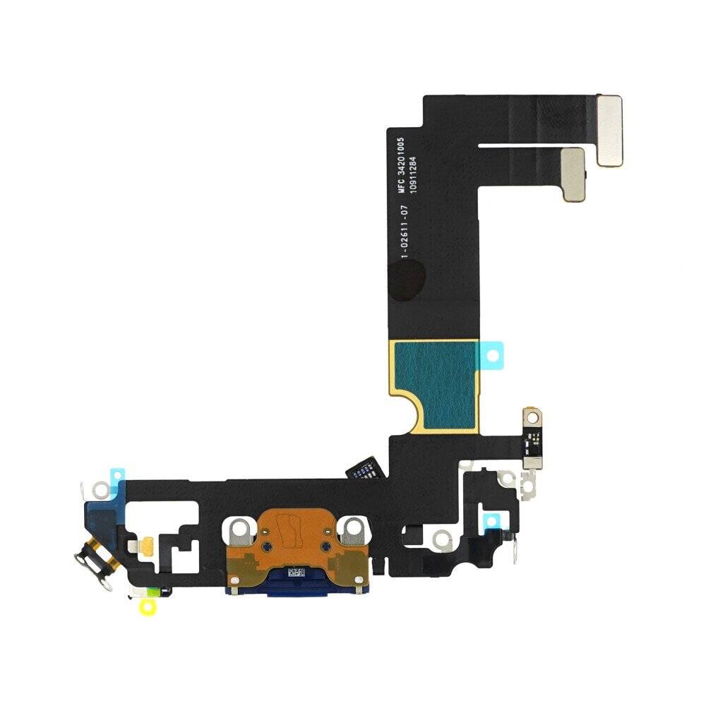Ladebuchse für iPhone 12 Mini Blau Dock Connector Ersatz