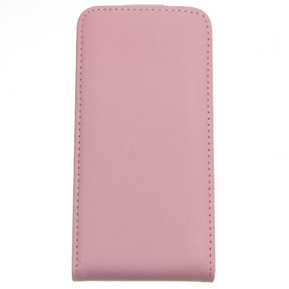 Slim Leder Flip Handyhülle für iPhone 4/4s Rosa