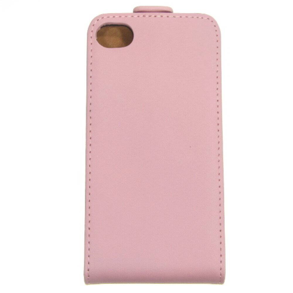 Slim Leder Flip Handyhülle für iPhone 4/4s Rosa