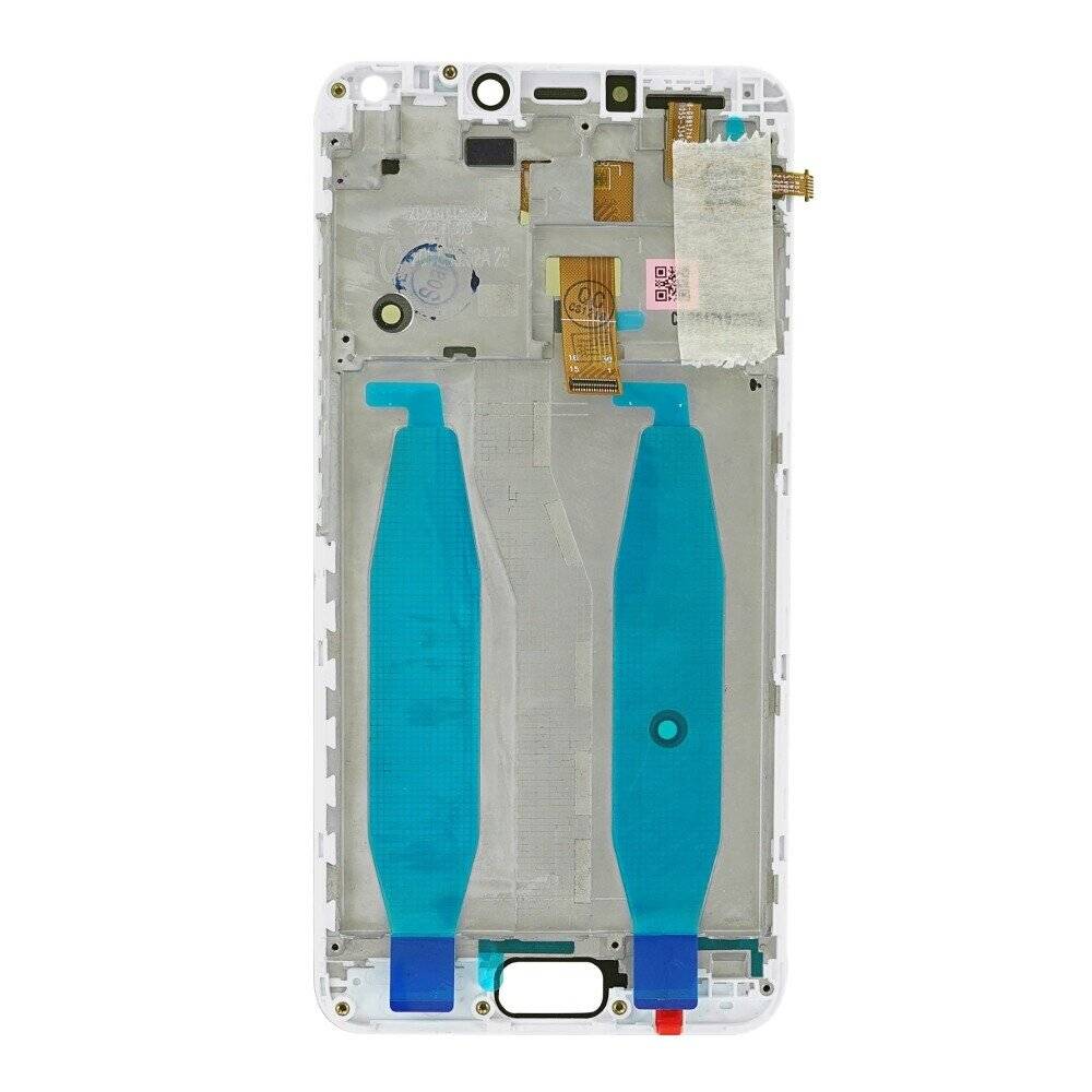 Display für Asus Zenfone 4 Max Pro LCD + Rahmen weiß Touch Bildschirm