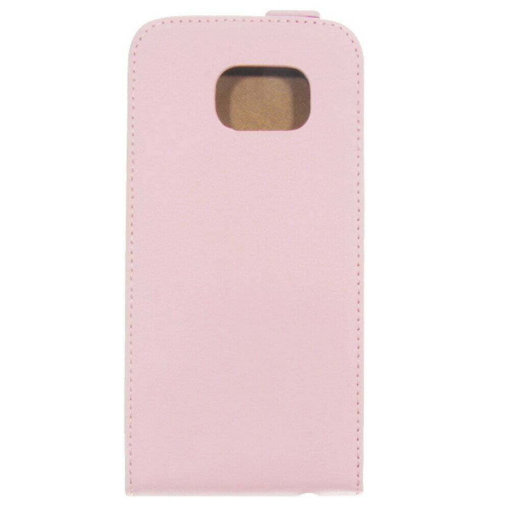 Slim Flip Handyhülle für Galaxy S6 Edge Pink 4250710563715
