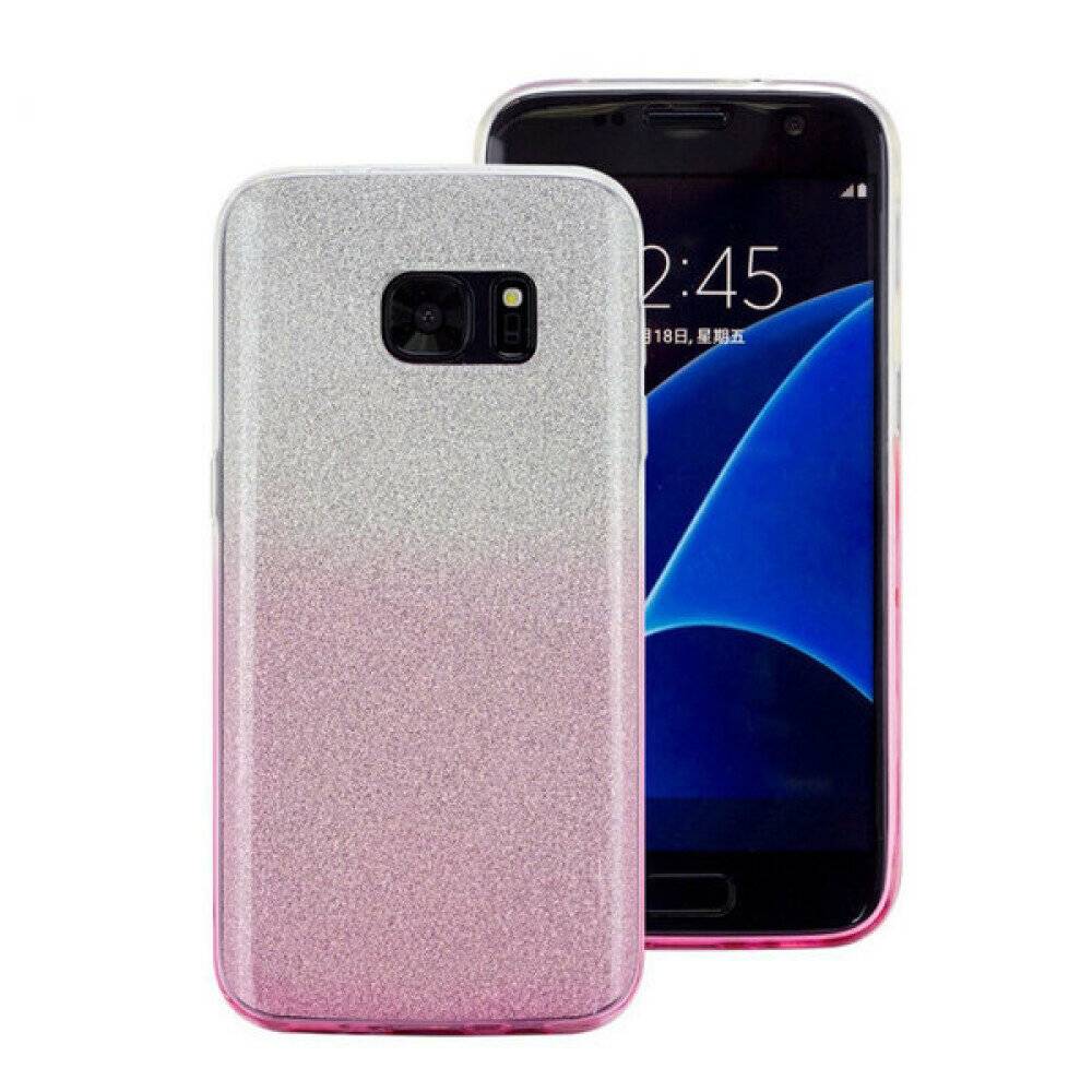 TPU Handyhülle für Samsung Galaxy S7 Edge Rosa