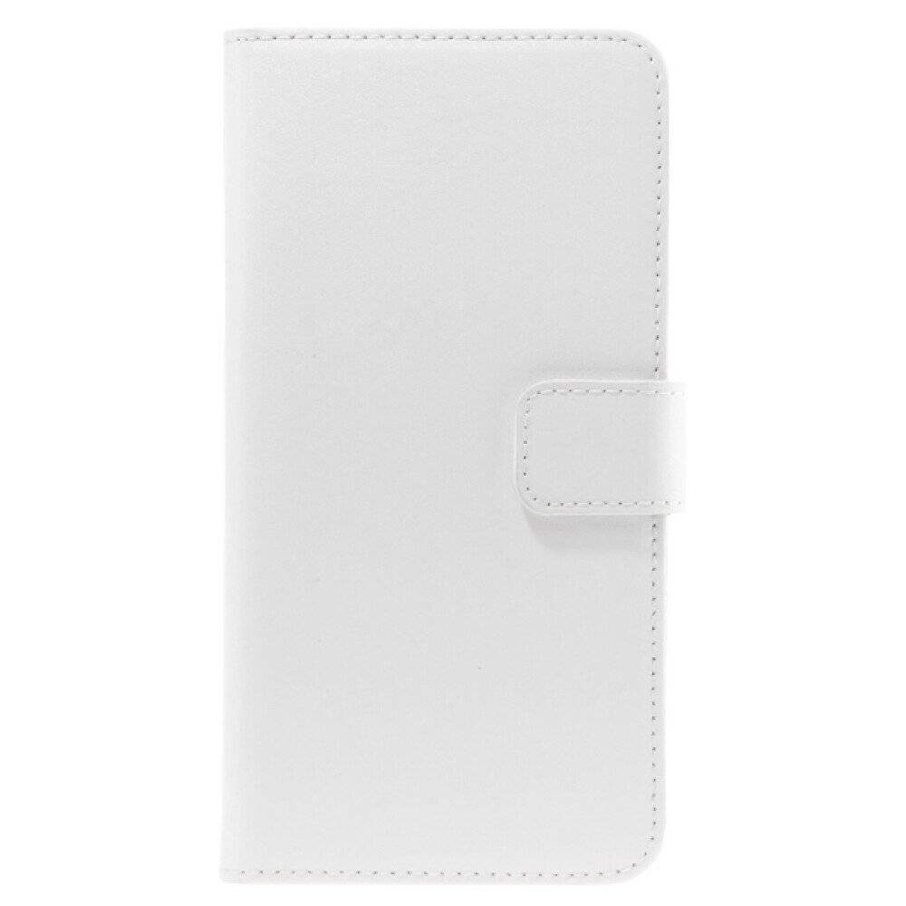Slim Leder Handyhülle für iPhone 6 Plus Weiß 4250710556328