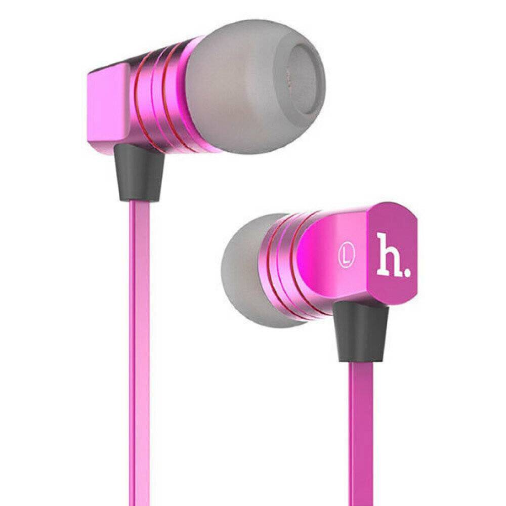 Original Hoco EPV02 In-Ear Stereo Headset Hot Pink