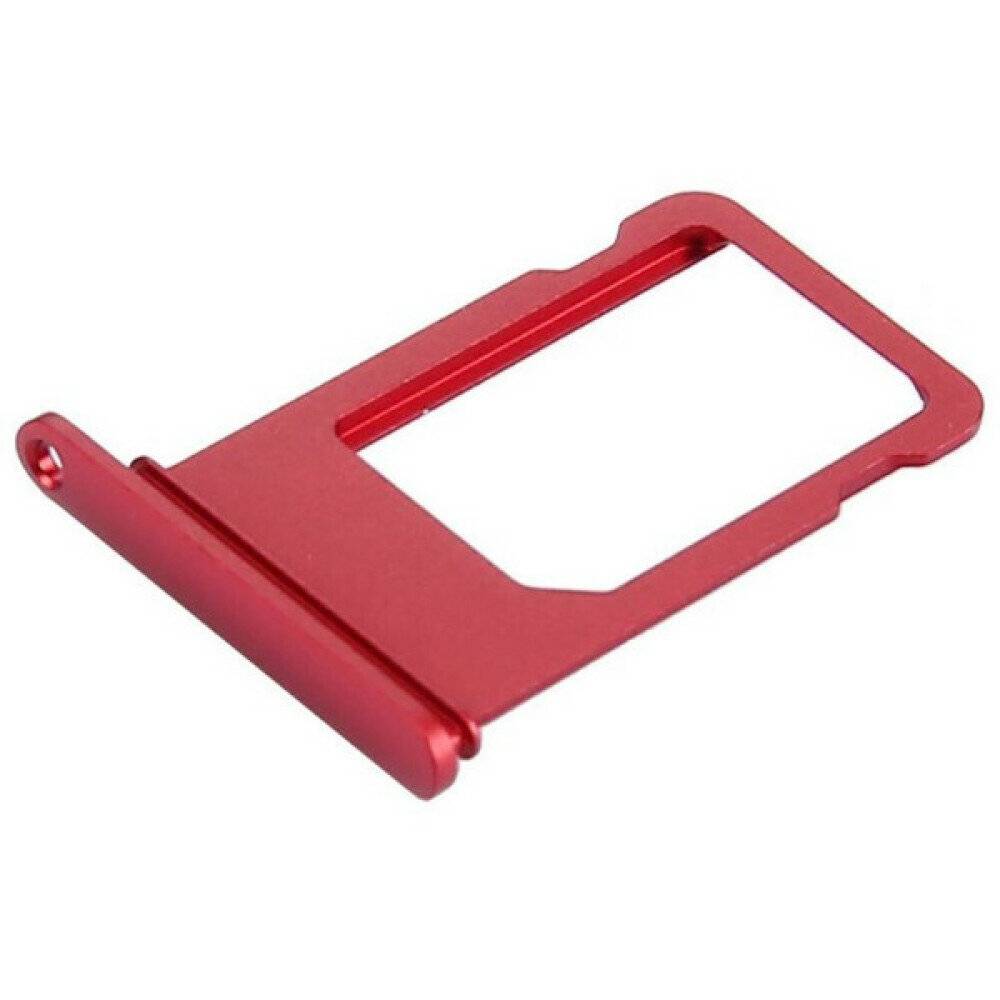 Simkartenhalter für iPhone 7 Rot