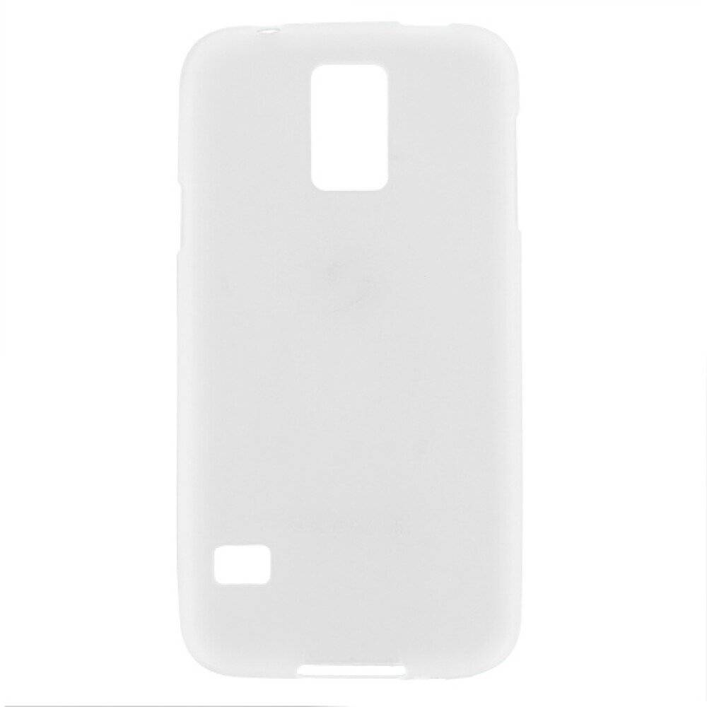 TPU Handyhülle für Samsung Galaxy S5 weiß Schutz Case