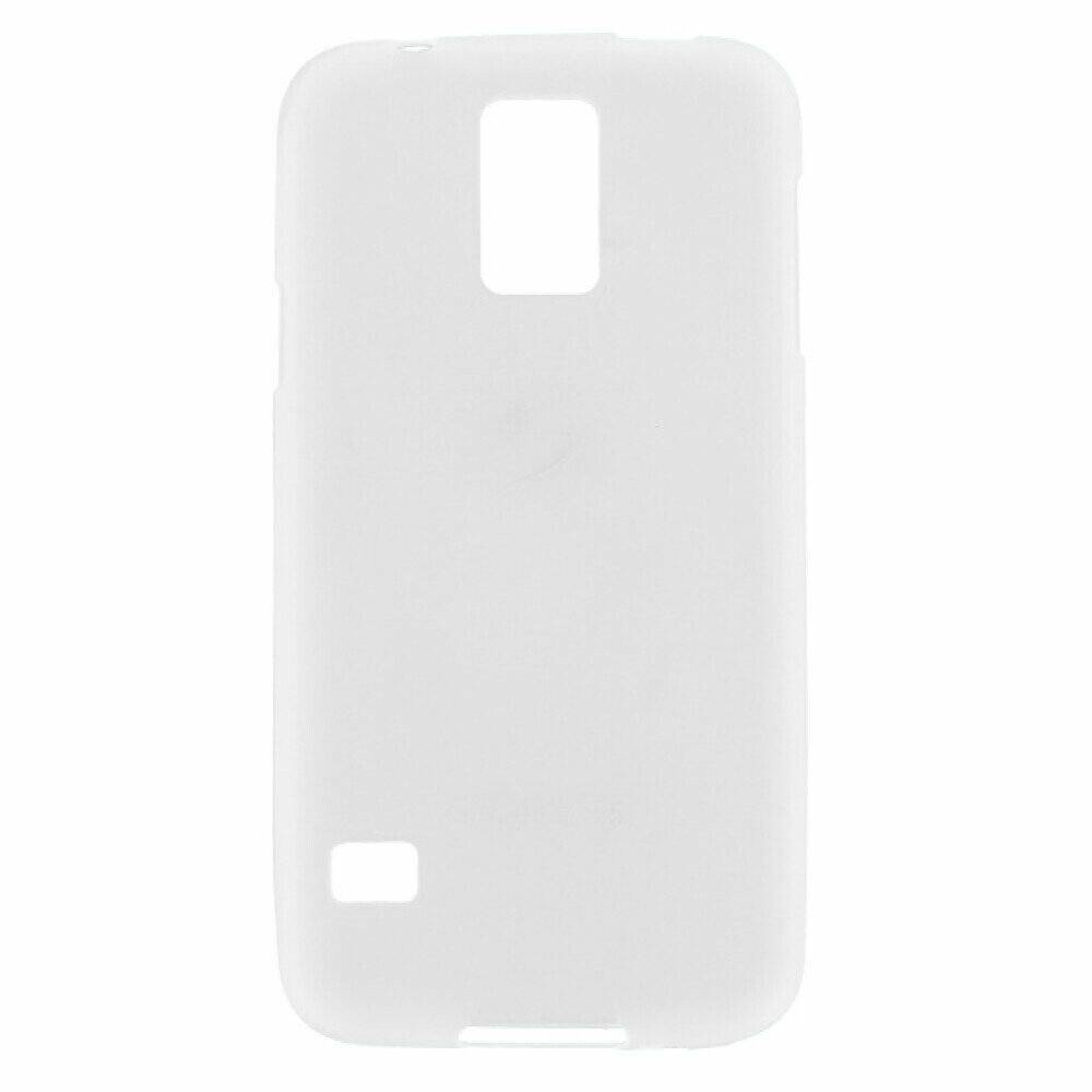 TPU Handyhülle für Samsung Galaxy S5 weiß Schutz Case