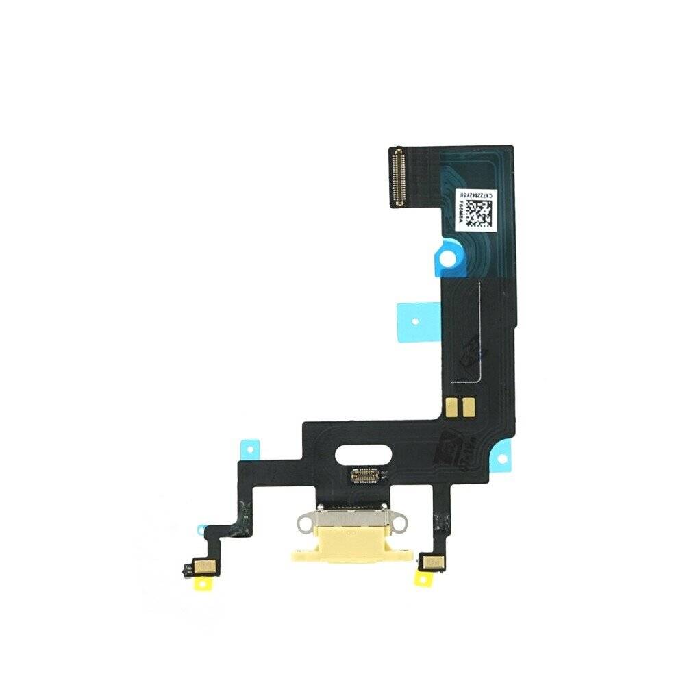 Ladebuchse für iPhone XR Gelb Dock Connector Flex Ersatz