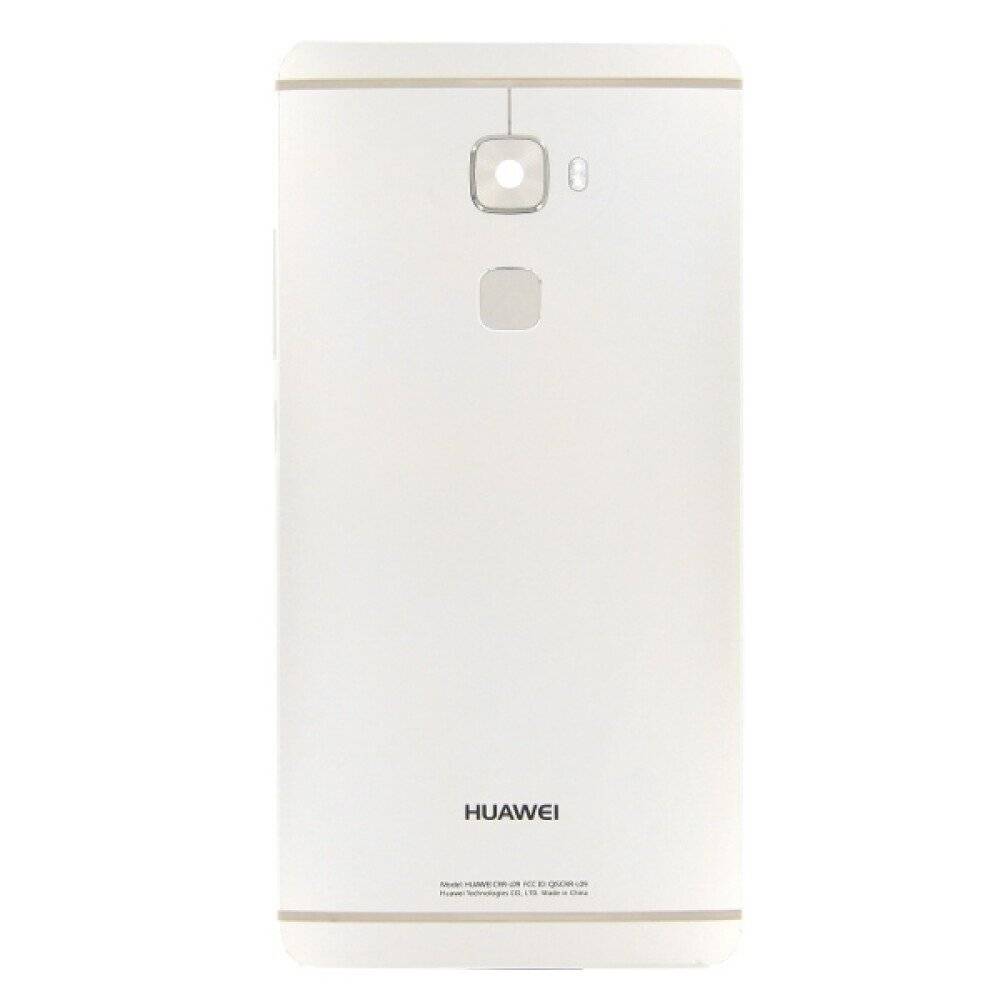 für Huawei Mate S Akkudeckel Backcover Weiß Rückseite