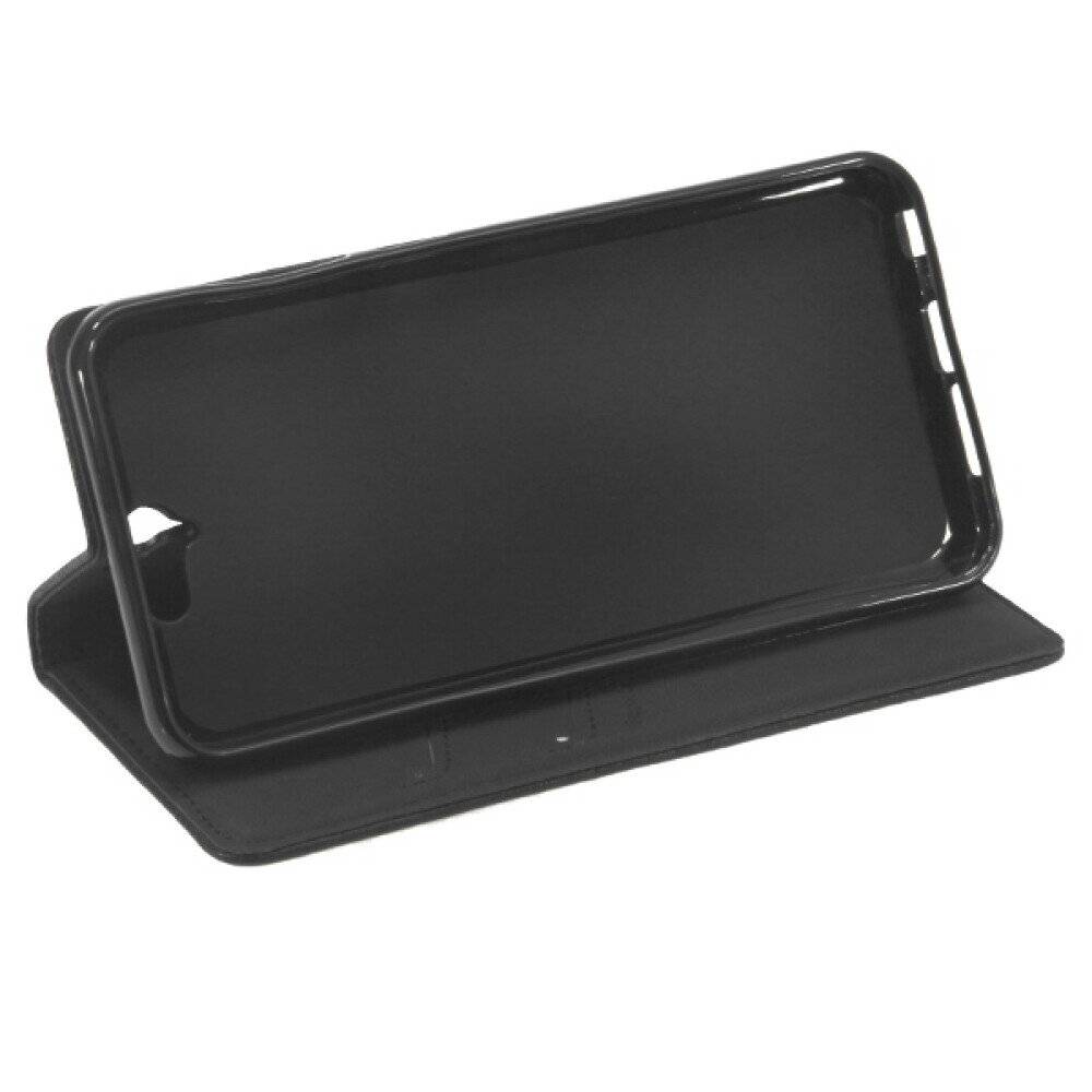 Book Case Handyhülle für HTC One A9 Schwarz