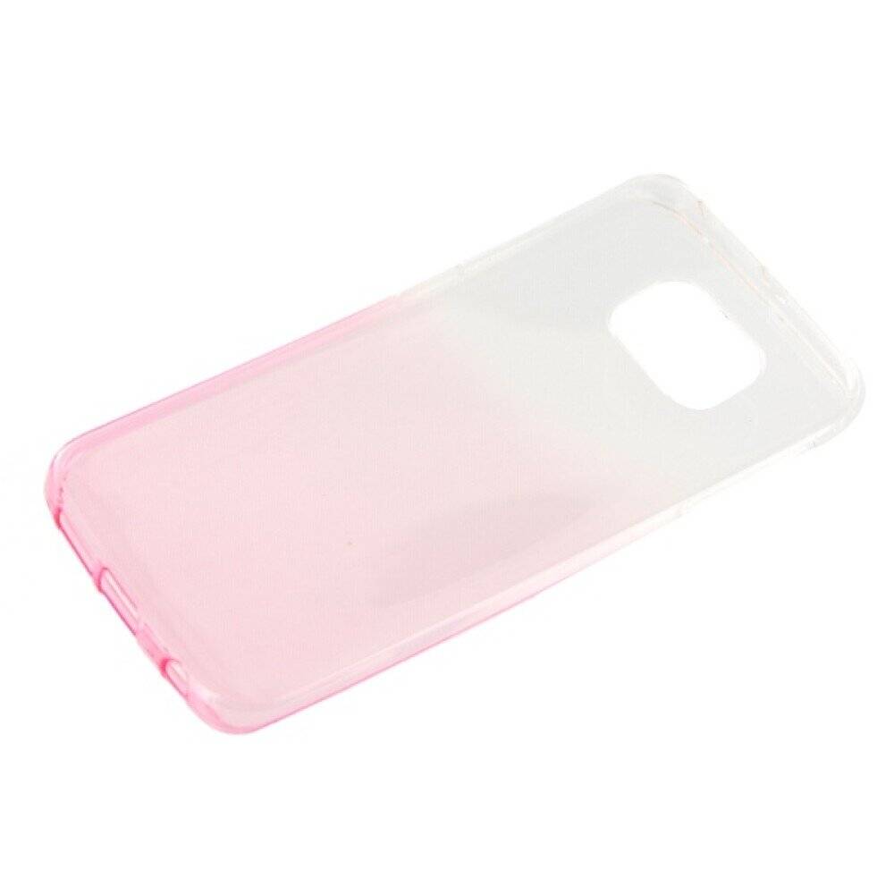 TPU Handyhülle für Samsung Galaxy S6 Edge Rosa Schutz Tasche