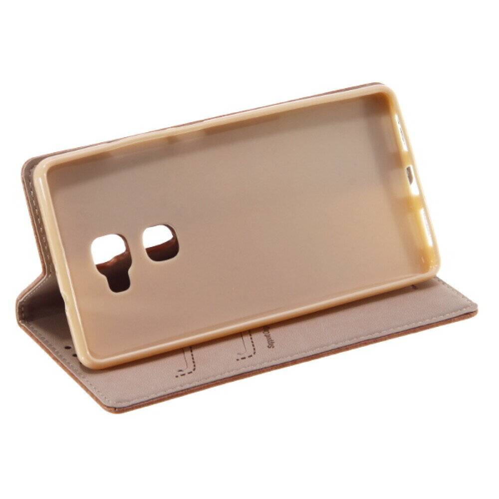 Book Case Handyhülle für Huawei Mate S Gold