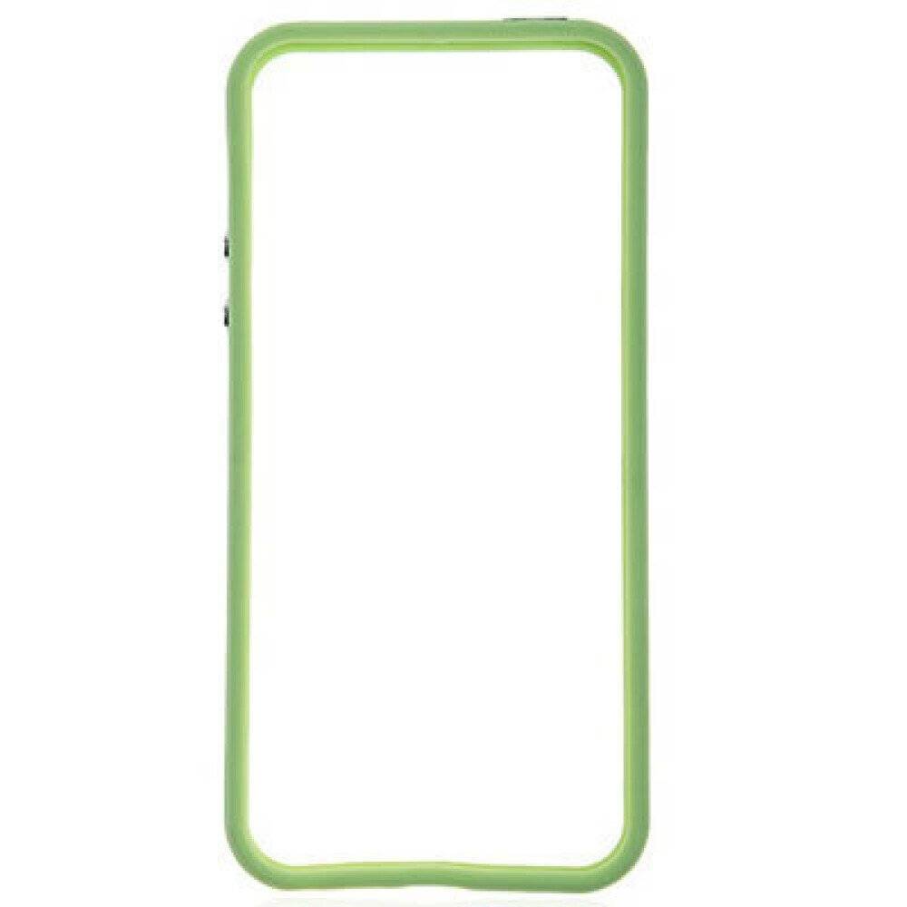 Bumper Handyhülle für iPhone 5 5SE Grün Schutzrahmen Robuste Passgenaue Hülle