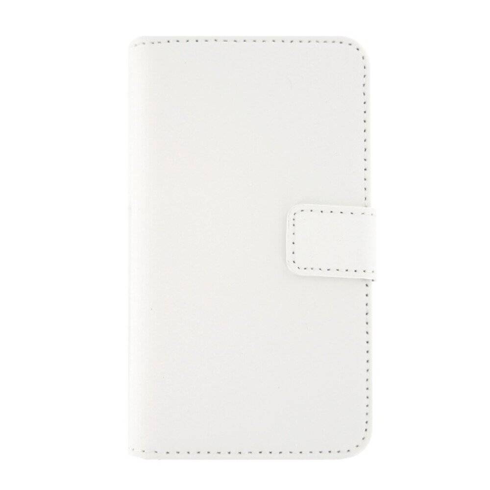 Book Case Handyhülle für Sony Xperia Z5 Compact Weiß Leder Schutz