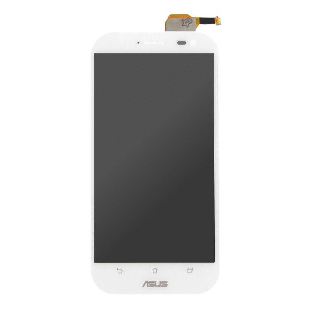 Display für Asus Zenfone Zoom ZX551ML LCD + Rahmen Weiß Touch Bildschirm
