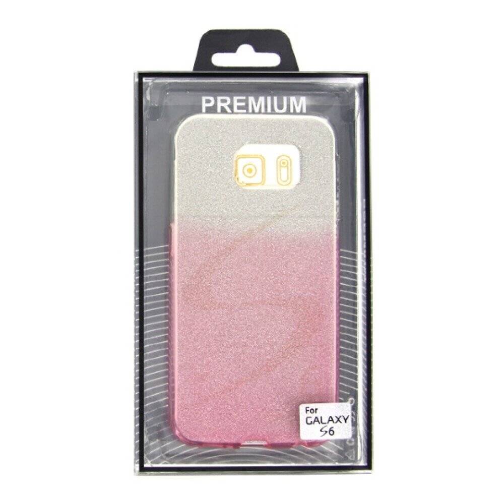 TPU Handyhülle für Samsung Galaxy S6 Rosa Schutz Tasche